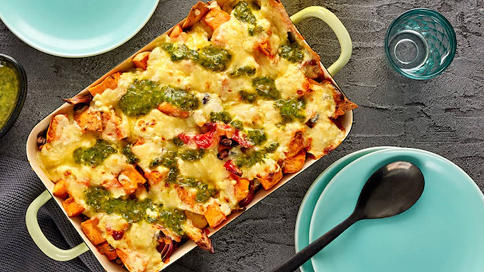 Vegetarian Nachos with Homemade Tortilla Chips